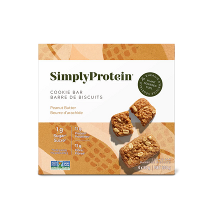 Simply Protein Peanut Butter Cookie Bars 4x50g