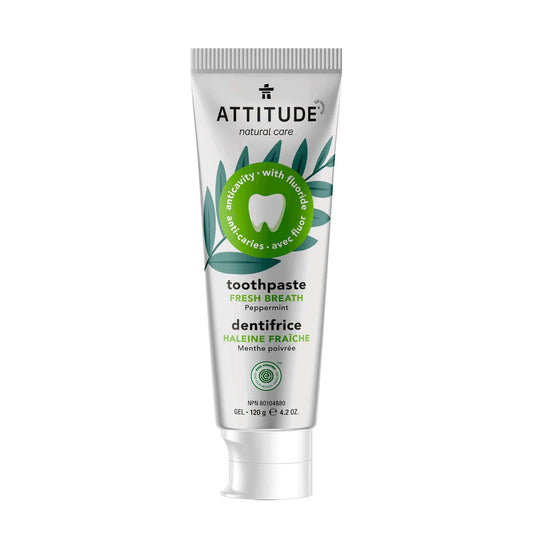 ATTITUDE - Toothpaste with Fluoride - Fresh Breath