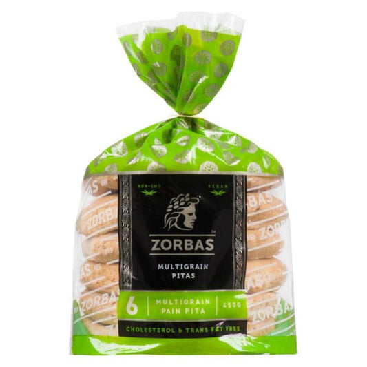 Zorbas Multigrain Pita Bread 450g