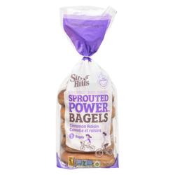 Silver Hills Cinnamon Raisin Sprouted Power Bagels 6pk