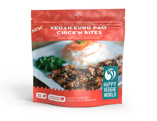 Happy Veggie World - Kung Pao Chick'n Bites