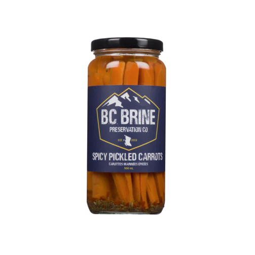 BC Brine Spicy Pickled Carrots