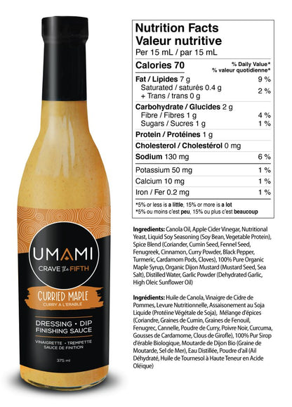 UMAMI Crave the Fifth Curried Maple