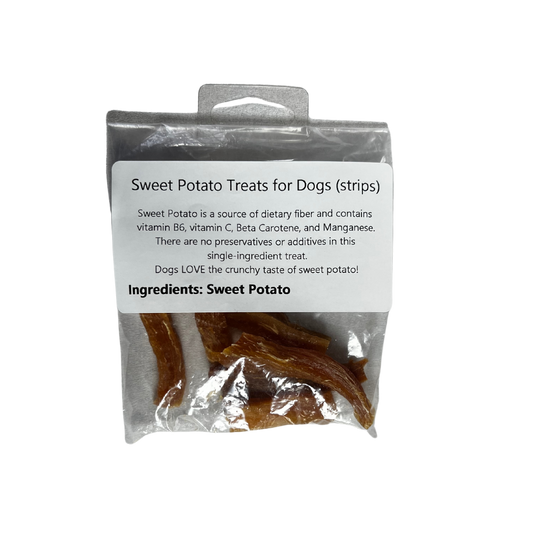 Sweet Potato Treats for Dogs (Strips) 30g