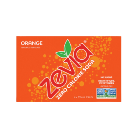 Zevia - Orange 6 pack