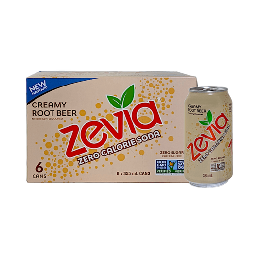 Zevia - Root Beer Creamy 6 pack