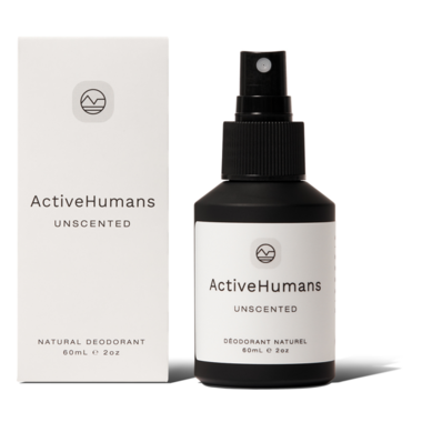 Active Humans - Unscented Natural Deodorant