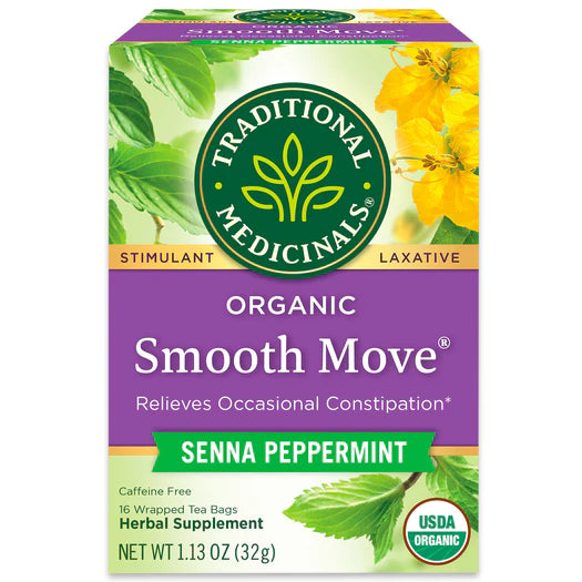 Traditional Medicinals Smooth Move Senna Peppermint