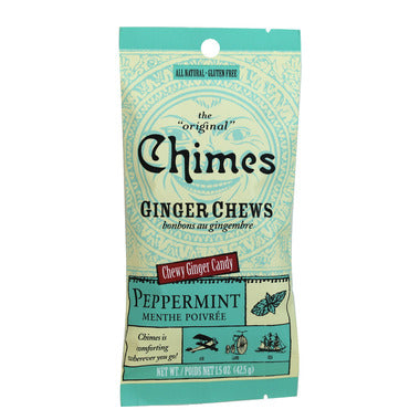 Chimes Peppermint Ginger Chews 42.5g