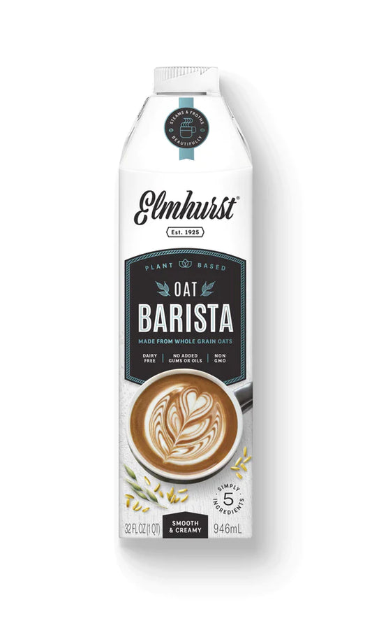 Elmhurst Barista Oat Milk 946ml