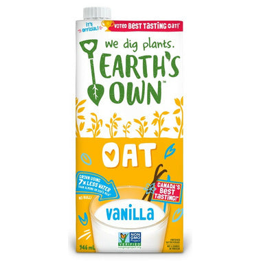 Earth's Own - Vanilla Oat Milk 946ml
