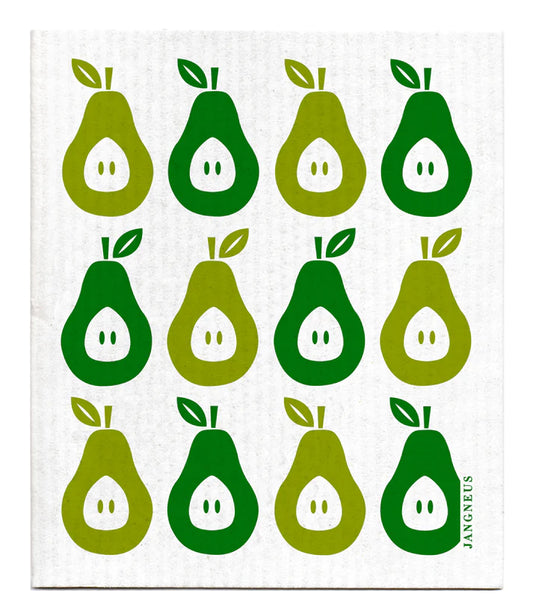 Swedish Dish Cloth Green Pears